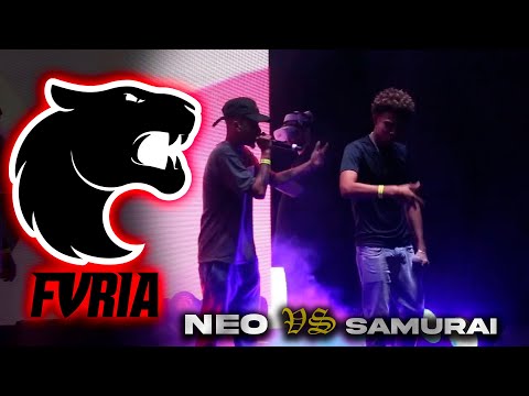 NEO Vs Samurai ( VEIO NA RAIVA 🤬) Batalha do Tanque na Casa Furia [ Batalha de MC's]