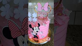 Pastel de Minnie Mouse En chantilly