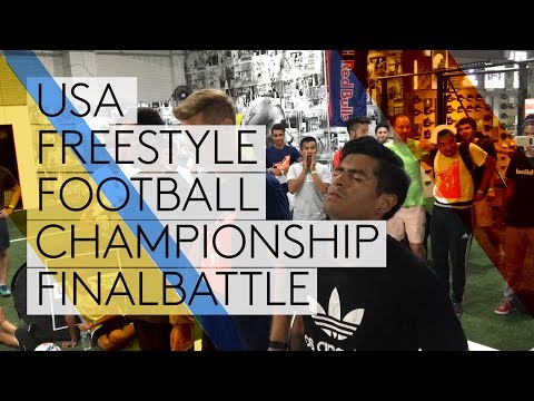 FINAL BATTLE || Danielgothits vs Alex17 || USA Freestyle Football Championship || No ID Football