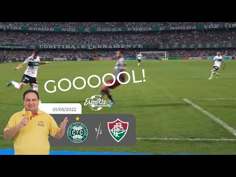 SEGUNDO GOL DE LÉO GAMALHO →  CORITIBA 3 x 2 FLUMINENSE (01/05/2022)