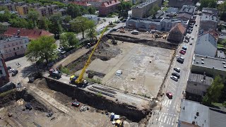 Wideo: Na placu budowy Galerii Goplana w Lesznie