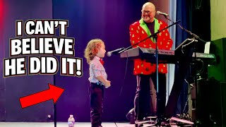 ASHER'S FIRST LIVE SHOW!!