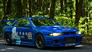 安全運転で痛車で峠気分を楽しむ