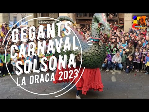 Carnaval de Solsona 2023 - La Draca del Gegants de Solsona