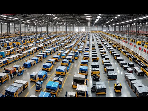 China’s Fully Automated Warehouses and Factories Redefine Industry