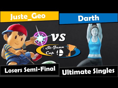 SJC s3 e1 Losers Semi Final - juste_Geo Vs Darth