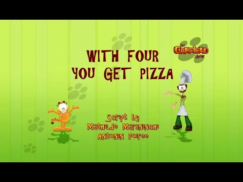 El Show de Garfield - Temporada 2 - Episodio 74 / 22 - Con cuatro te sirven pizza