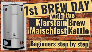Klarstein Maischfest brew kettle - A beginners step by step guide on this all in 1 kettle
