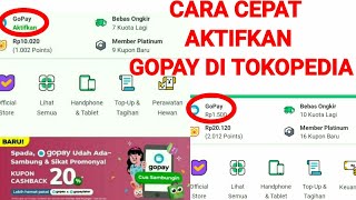 Download lagu CARA AKTIFKAN GOPAY DI TOKOPEDIA... mp3