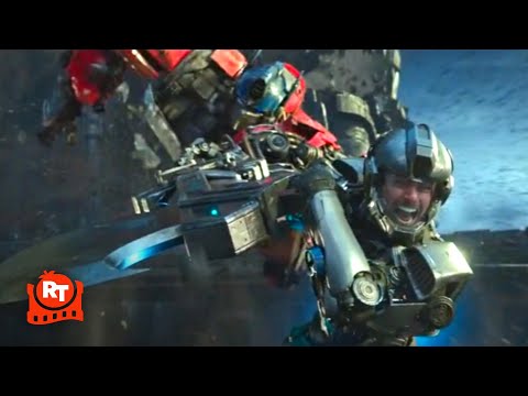 Transformers: Rise of the Beasts (2023) - Optimus Prime Stops Unicron Scene | Movieclips