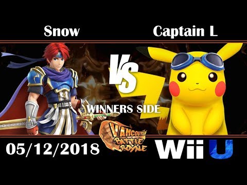 VBR Smash 4 Singles: Pools Finals - Snow (Roy) vs Captain L (Pikachu)