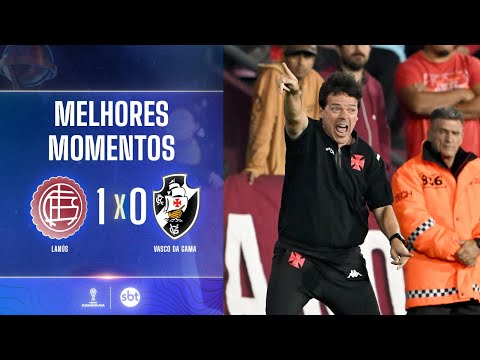 Gols e lances de Lanús x Vasco da Gama