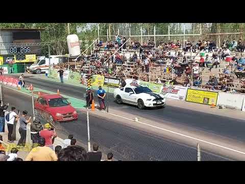 Ford Mustang Shelby GT 500 🇨🇱 vs Chevrolet Corsa Turbo 🇦🇷 #CopadelasNaciones2022