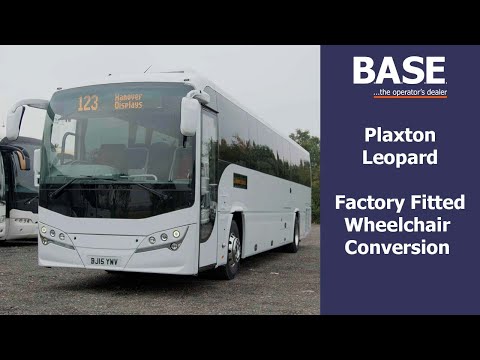 Plaxton Leopard Factory Fitted Wheelchair Conversion (CC)