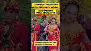 Download lagu pengantin wanita cemburu saat pengantin pria digandeng wanita lain ‼️#nikah #pengantinviral #cemburu mp3