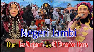 Download lagu Negeri Jambi, Duet Ike Nurjanah Vs Istri Gubernur Jambi (Hj. Hesnidar) | BERITA mp3