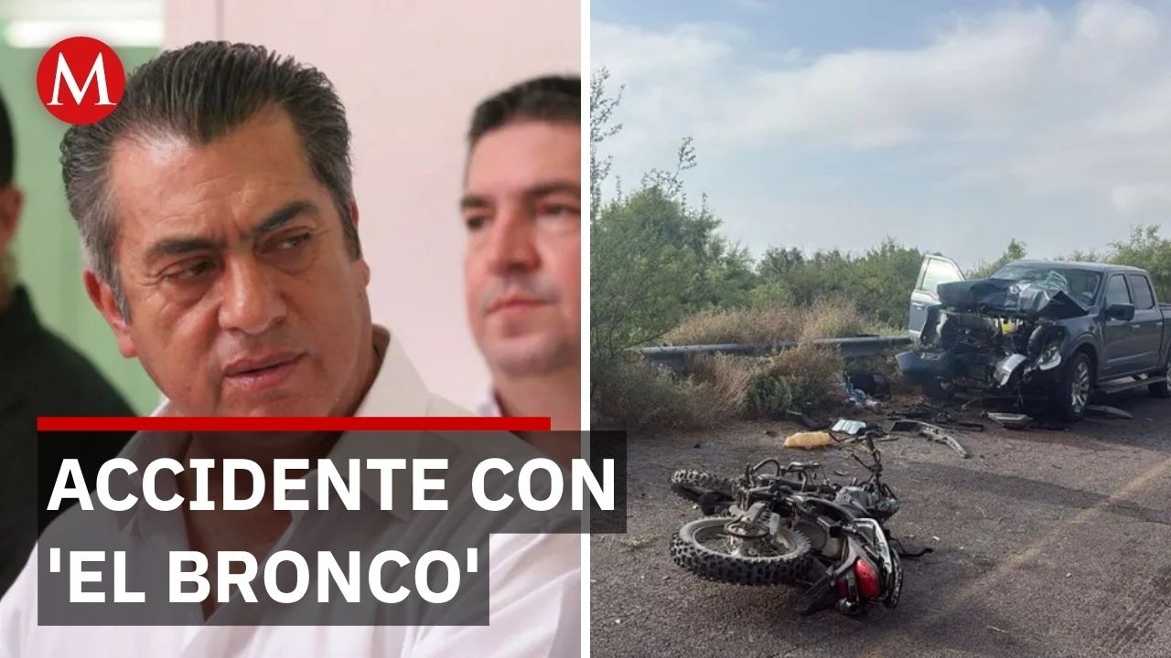 Motorcyclist dies after collision with 'El Bronco's' truck in Ramos Arizpe