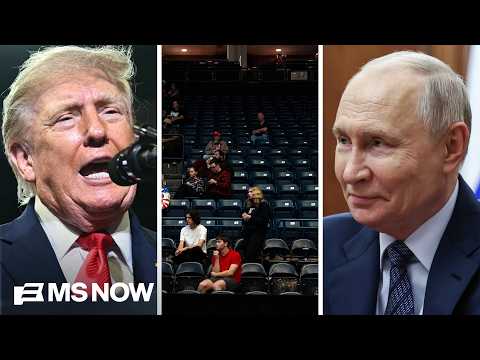 Trump campaigns in Ohio to half-packed arena as pushback to his Russian diesel deal grows
