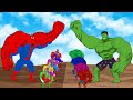 Evolution Of Hulk Vs Evolution Of Spider Man 2025 Who Will Win SUPER HEROES MOVIE ANIMATION
