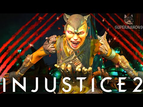 700 DAMAGE COMBO WITH MY CLAWS OF RAGE - Injustice 2: "Cheetah" Gameplay