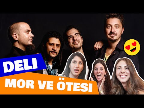 ITALIAN GIRLS reaction to TURKISH ROCK! Mor ve Ötesi - Deli | Subtitled!