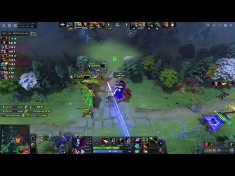 Nisha [Queen of Pain] player perspective - Beyond Godlike 13:0 vs OG - GAME 1