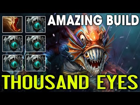Dota 2 Amazing Builds - Slark with 5x[Eye of Skadi] - THE THOUSAND EYES SLARK - Dota 2 2016