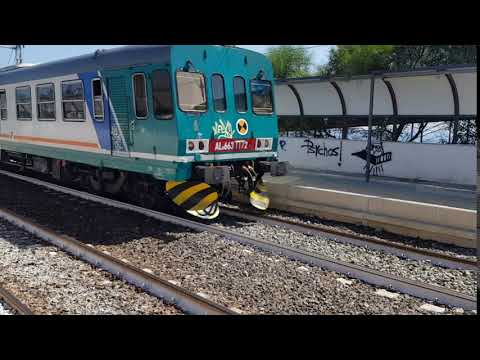 Treno Regionale Aln663 1172+Aln663 1143 Regionale 22481 Roccella Jonica-Reggio di Calabria Centrale
