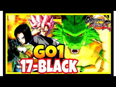 DBFZ Go1 tries an Android 17 - Goku Black team vs Tensei - DRAGON BALL FIGHTERZ SEASON 3
