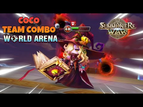 Coco Team Combo in World Arena Ep. 2 - Summoners War