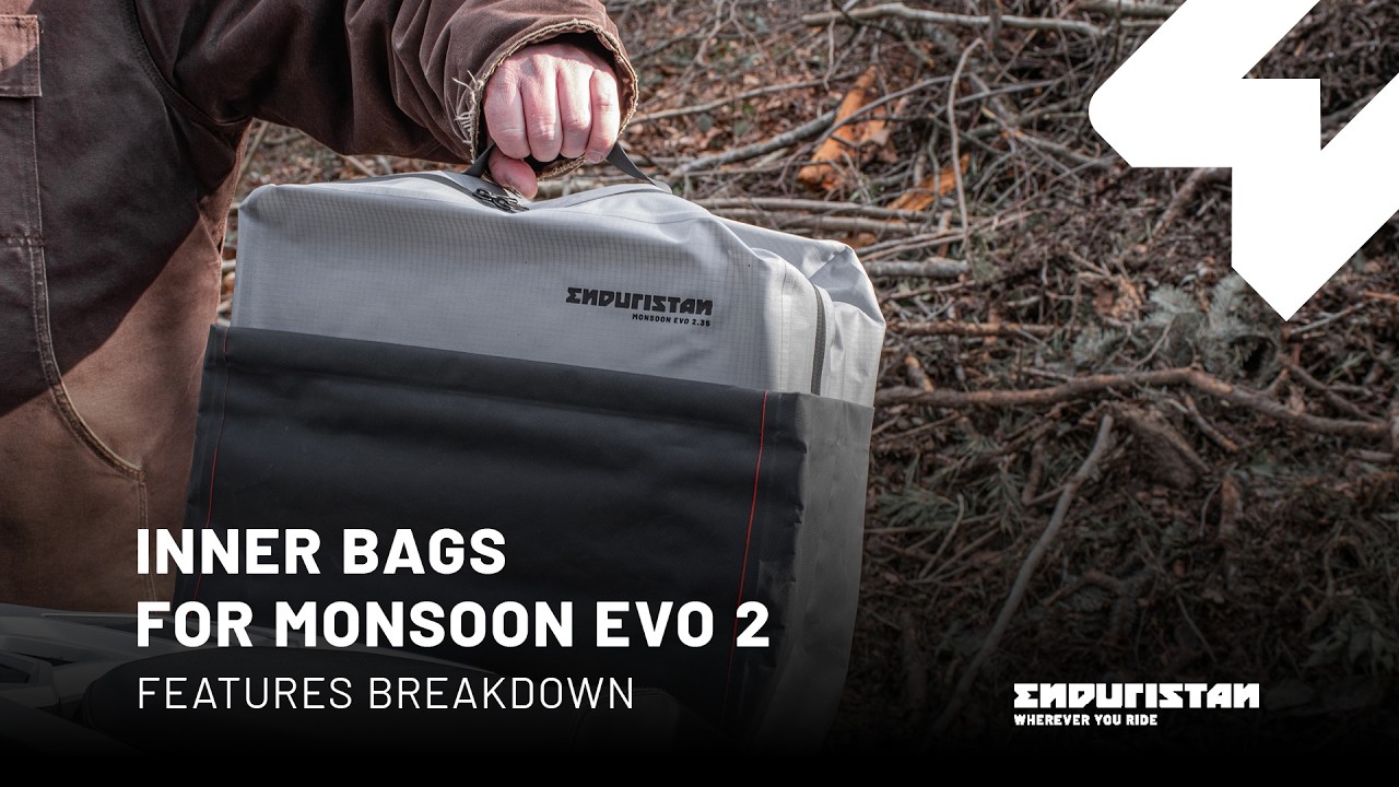 Enduristan Monsoon Evo 2 Inner Bags - 35 Litres Video