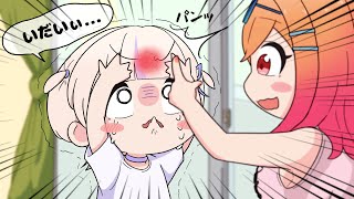 【手描き】はじめでストレス発散したいりりか【轟はじめ/一条莉々華/儒烏風亭らでん/音乃瀬奏/火威青】