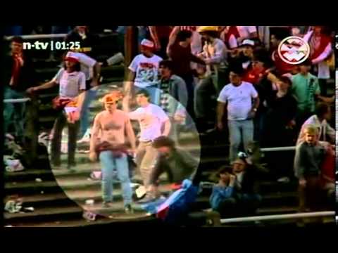 Die Fußball Tragödie im Brüsseler Heysel Stadion  ( 2 )