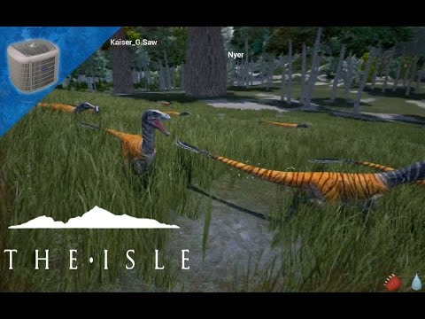 TheIsle Gameplay: March of the Giant Raptor Pack [Ep 27]