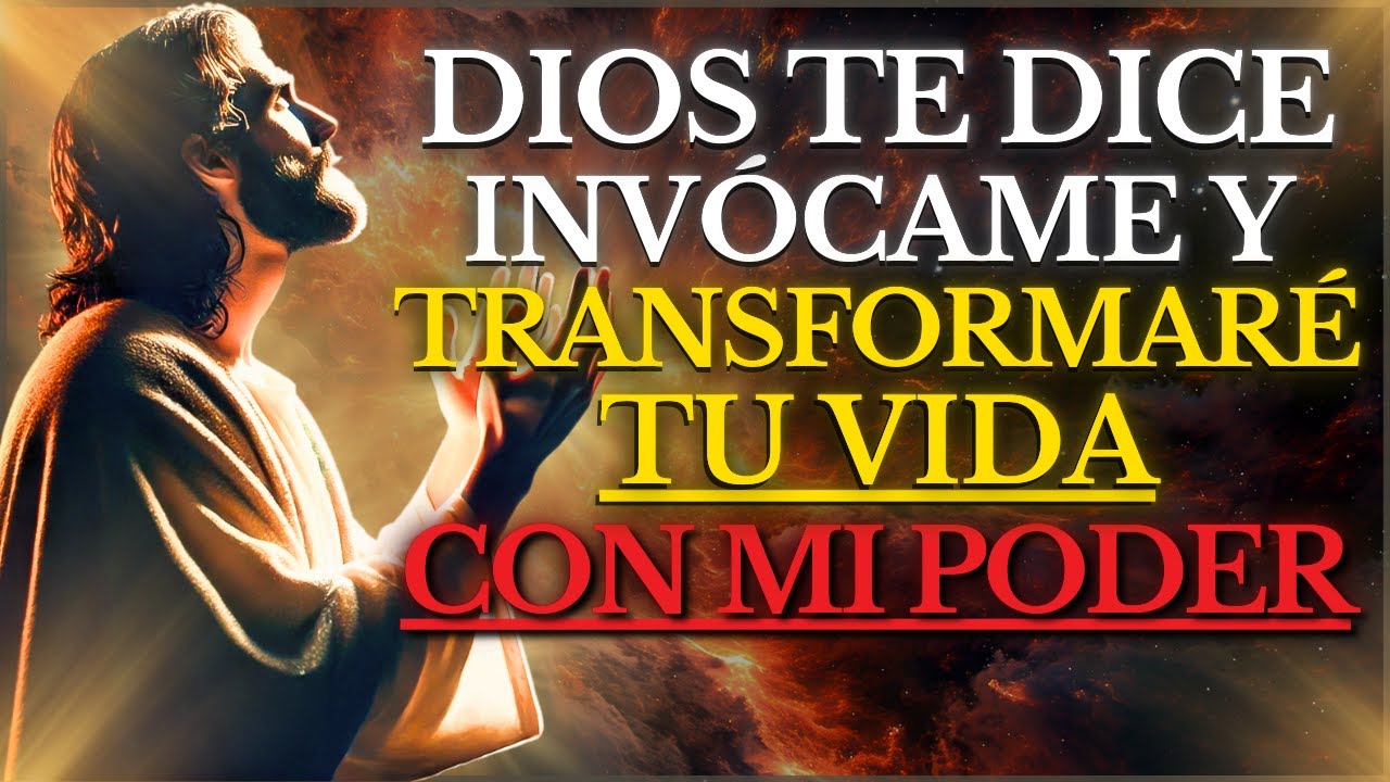 DIOS TE DICE HOY: INVÓCAME con CONFIANZA y recibirás el MILAGRO que esperas, CONFÍA en mi PODER
