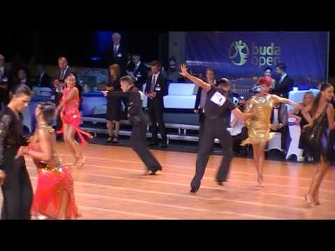 WDSF Buda Open 2017 Latin -  Artem Efanin, Anna Dergunova - jive