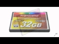 Видеообзор Transcend 32 GB 1000X CompactFlash Card TS32GCF1000