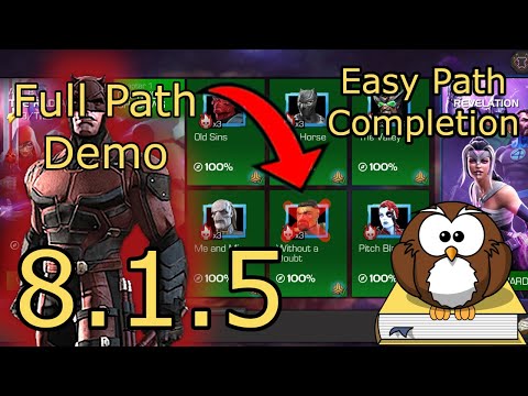 Vollständiger Durchlauf von 8.1.5 ohne Zweifel – Einfacher Weg – 2024 – MCOC