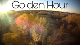 Golden Hour Freestyle Flight ... With crash!! - color graded - FPV-Freestyle
