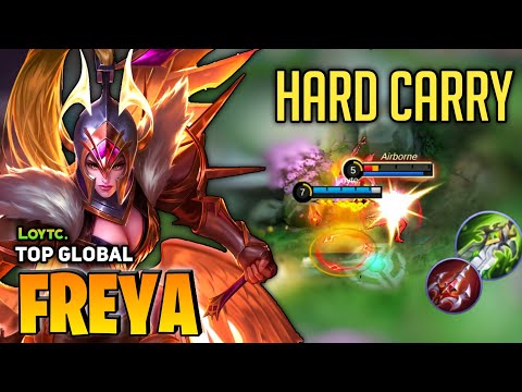 Freya Best Build 2023 [ Freya Top Global Gameplay ] By Loytc. - Mobile Legends