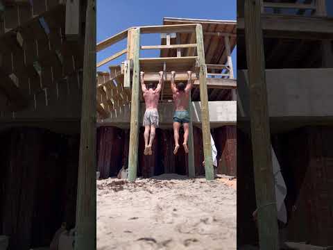 ⚠️NO #GYM NEEDED ‼️ #WORKOUT #BEACH #calisthenics