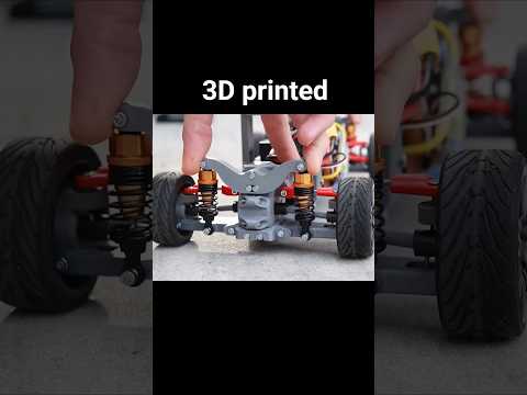 RC car chassis 3d printed - DIY
