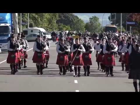 Manawatu Scottish Pipe Band - Street March 2018