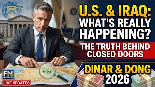 🚨 U.S. Treasury & Iraq: What's REALLY Happening Behind Closed Doors | Dinar, Dong  2026🔊Iraqi dinar