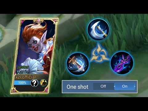 KARRIE NEW BEST ONE SHOT BUILD 2023 (Must try!) | MLBB