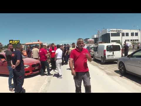 Blokada puta u Gnjilanu