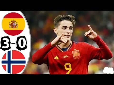 spain vs norway  3-0 all goals 2023/25/3/& HD
