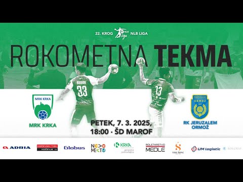 22.KROG - LIGA NLB (24/25): MRK KRKA : RK JERUZALEM ORMOŽ