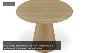 Tutto Cafe Table Natural | Zin Home