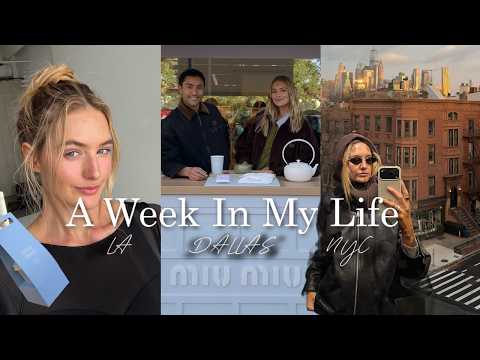 Week in My Life | Modeling Shoot, Dallas & NYC